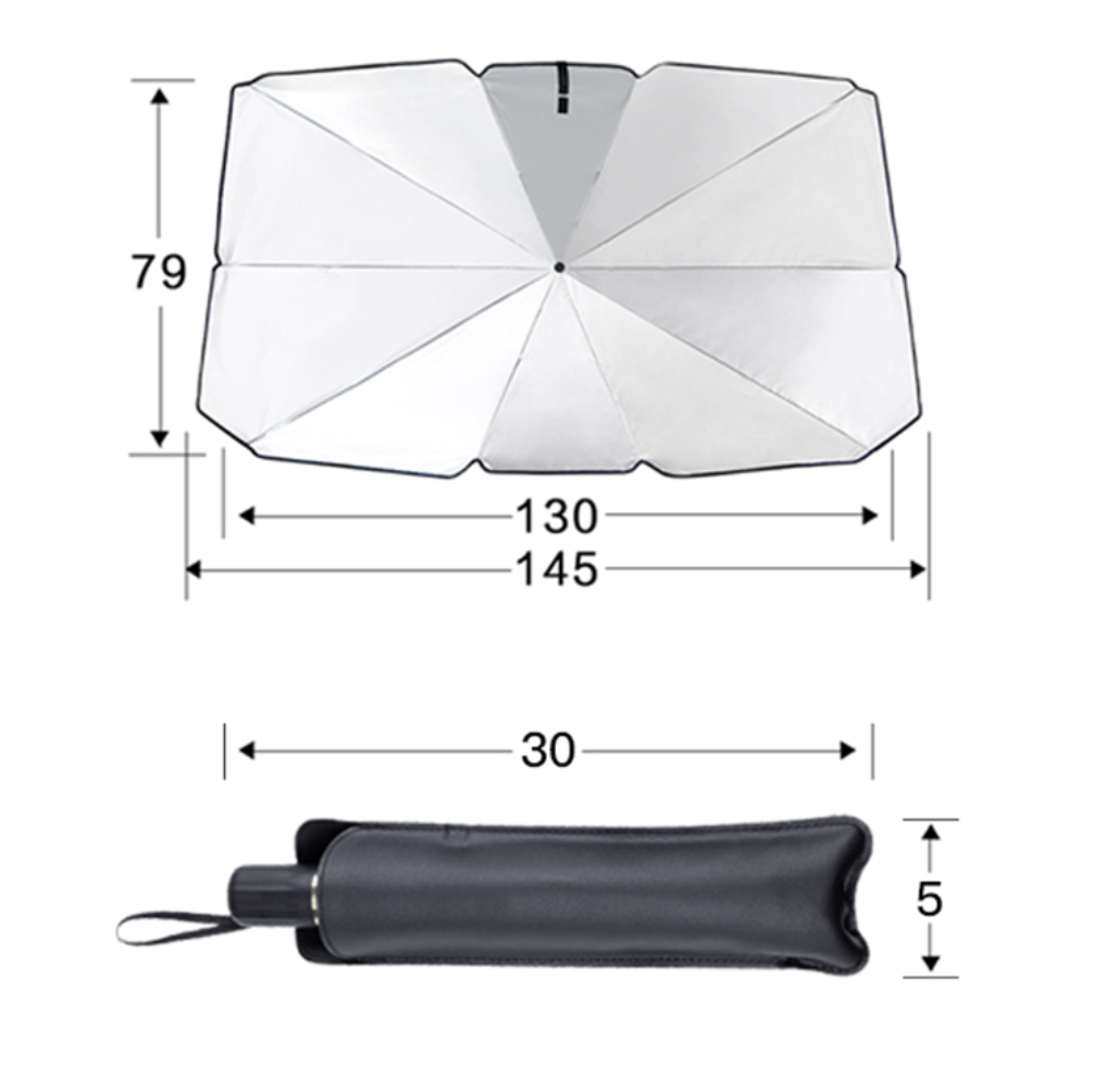 Sombrilla para auto